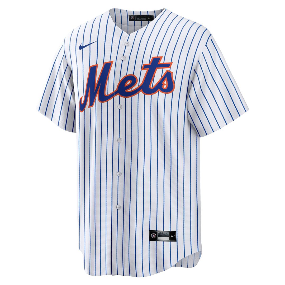 Huascar Brazobán New York Mets Nike Home Replica Jersey - White